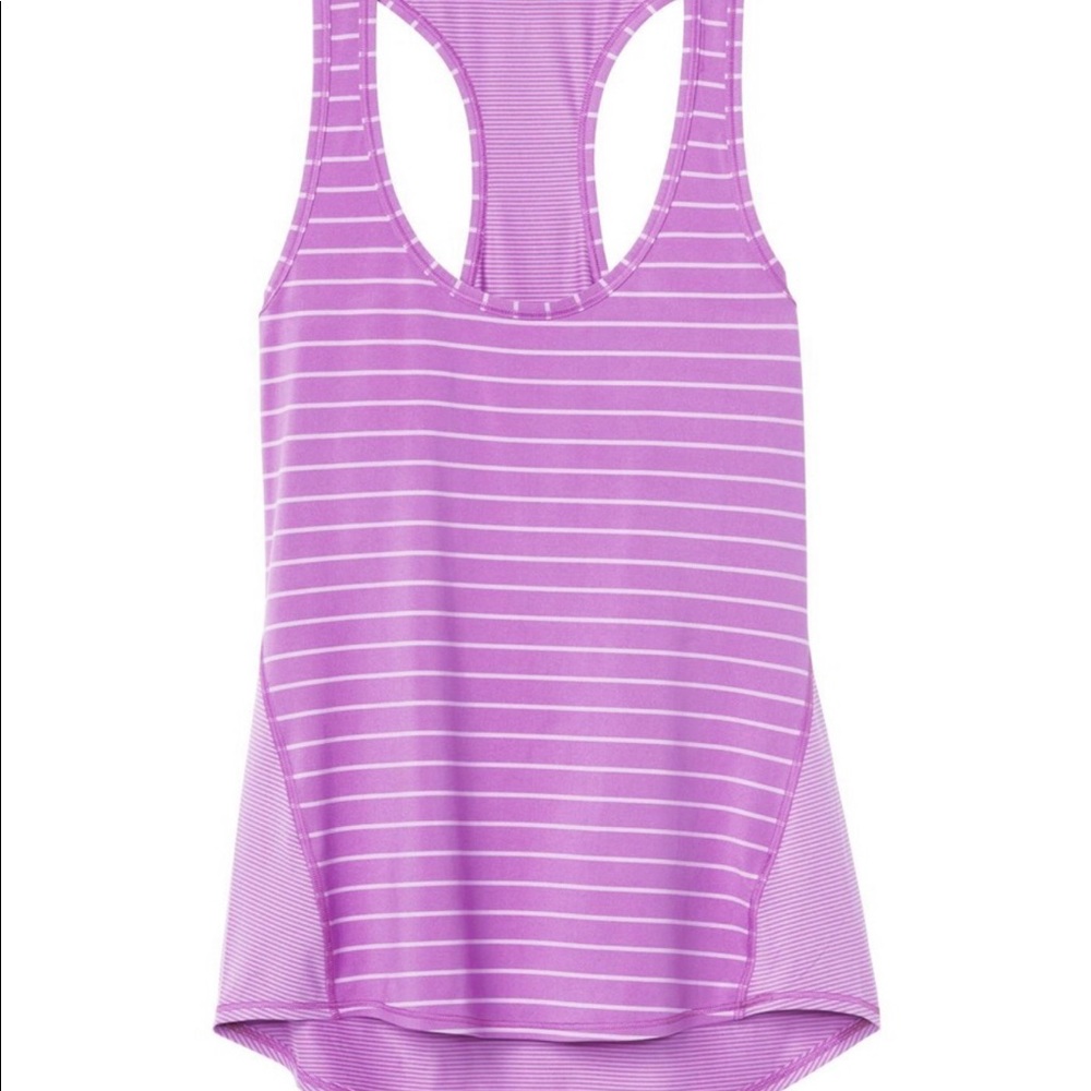 NWT ATHLETA Striped Chi Tank